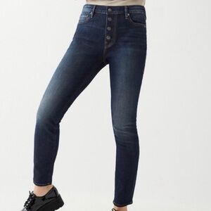 True Religion Halle High Rise Super Skinny Dark Wash Jeans Size 32